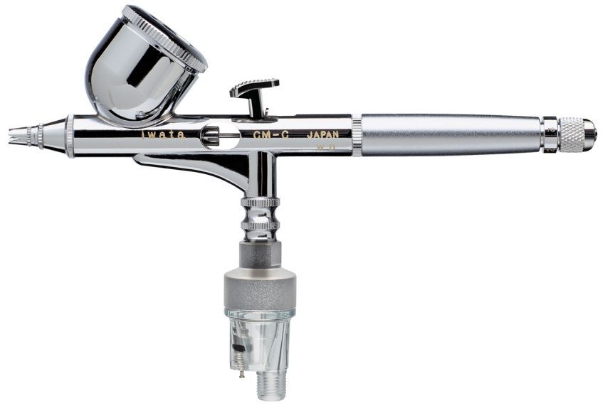 Iwata CUSTOM MICRON Gravity Feed Dual Action Airbrush CM-C Plus