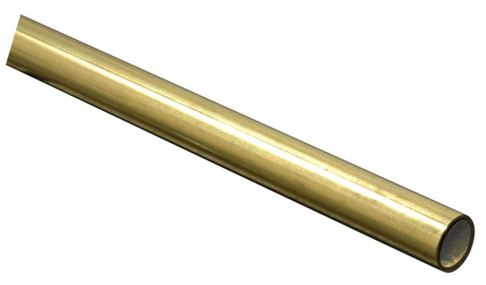 BRASS ROUND TUBE 5mm OD x .44mm Wall x 300mm (12) 3pc