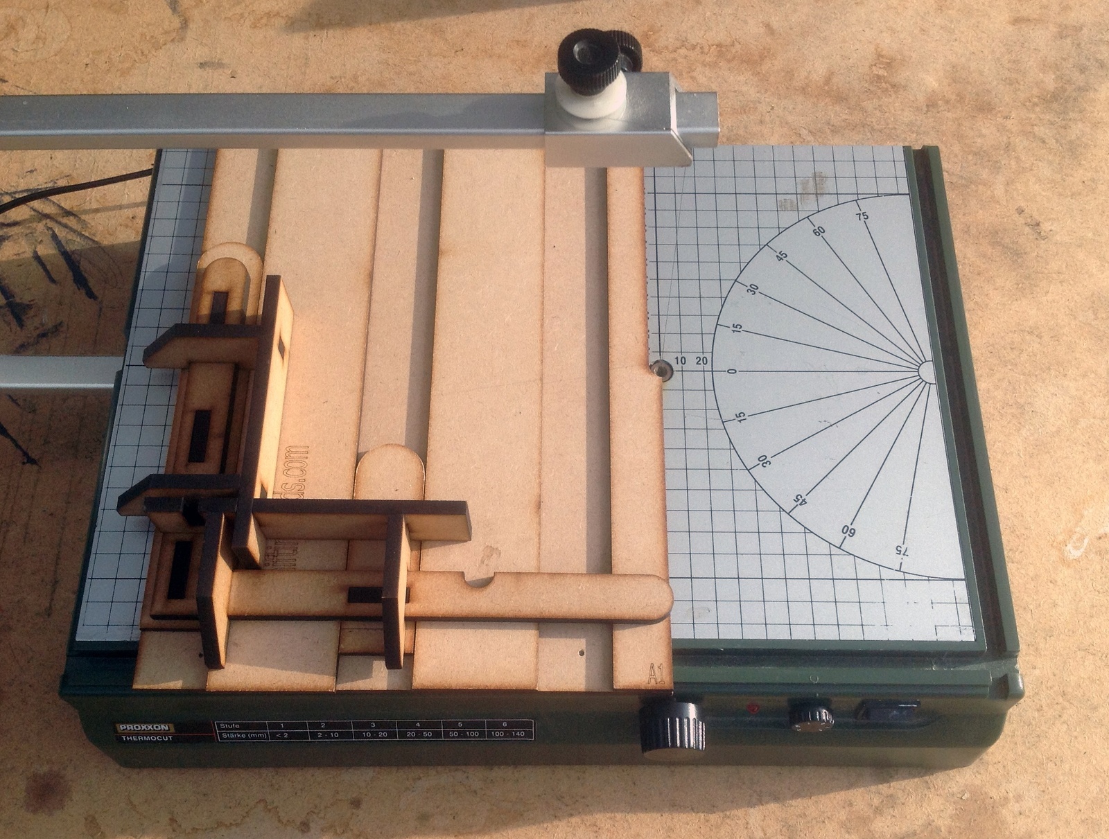 “Multi Corner Cutter” for the Proxxon Hot Wire Cutter.