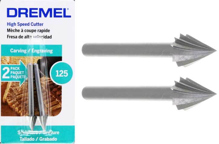 Dremel High Speed Cutter 6.4mm (117) - 2 Pack