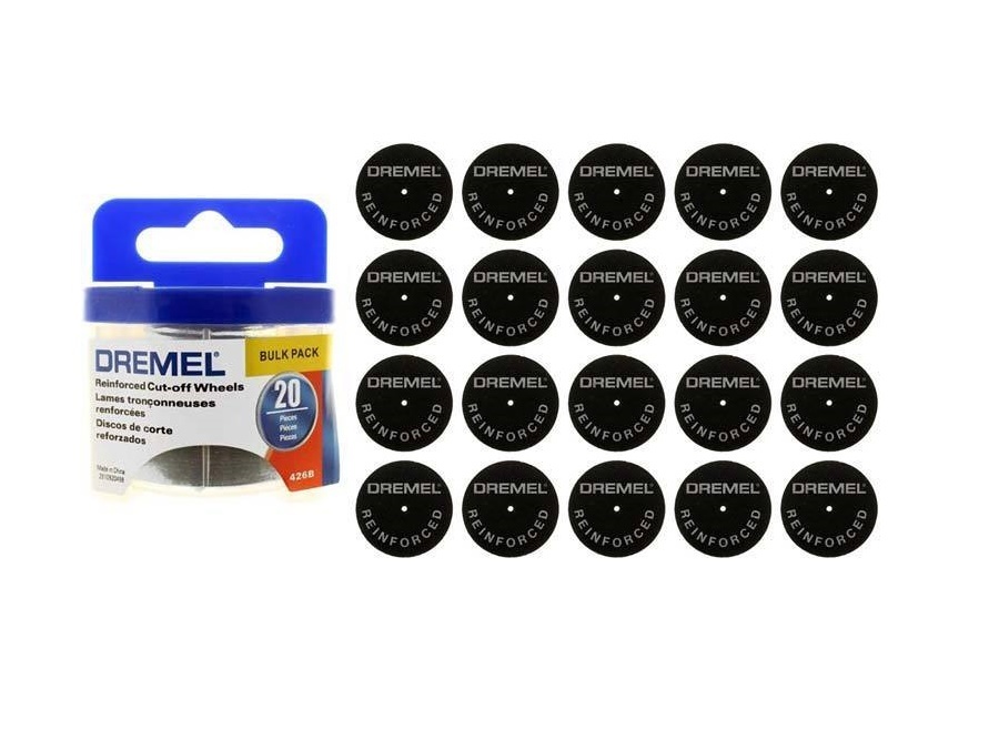 Dremel 32mm Reinforced Cut Off Wheel Pack of 20 426B