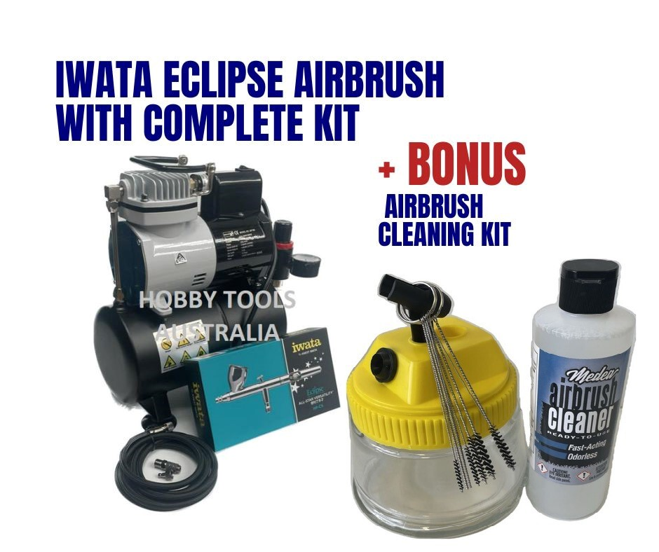 Does this compressor work with a iwata eclipse airbrush? : r