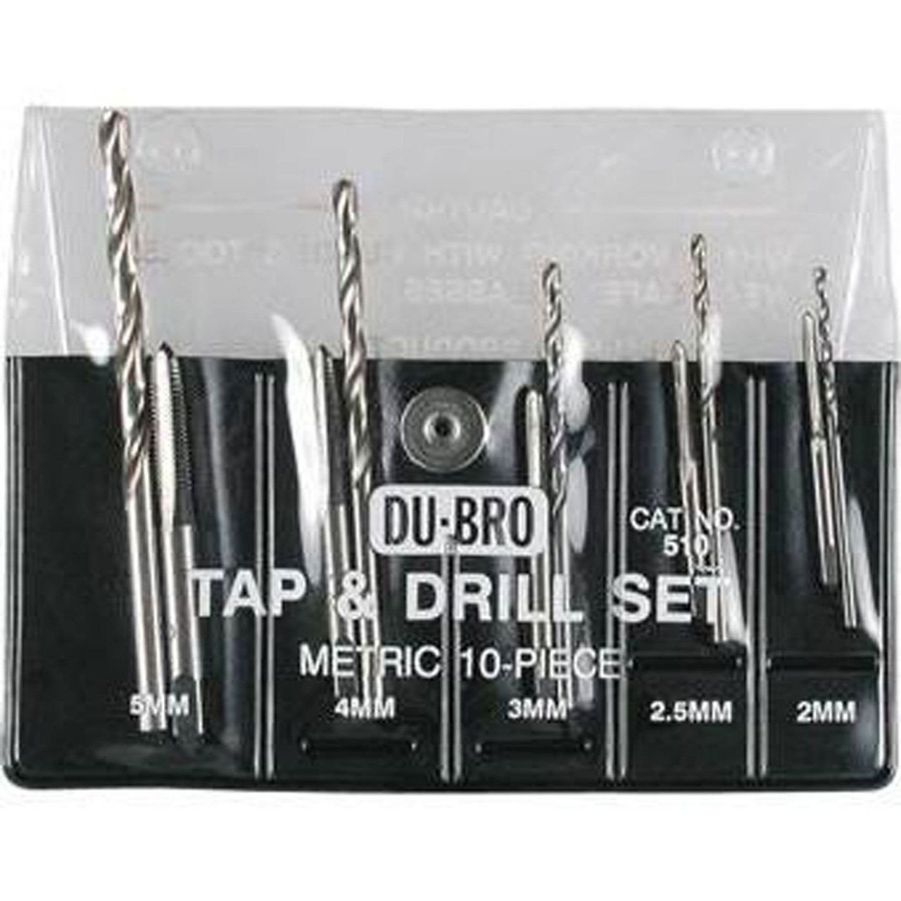 10 DuBro 509 Tap & Drill Set Standard