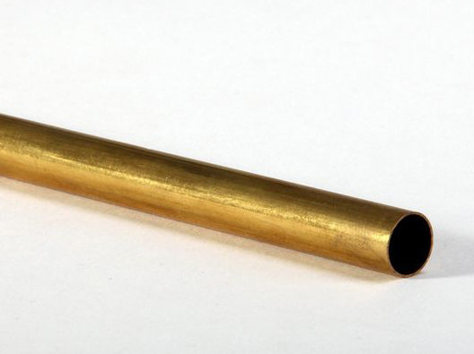 BRASS ROUND TUBE 3.18mm (1/8) x 300mm (12)