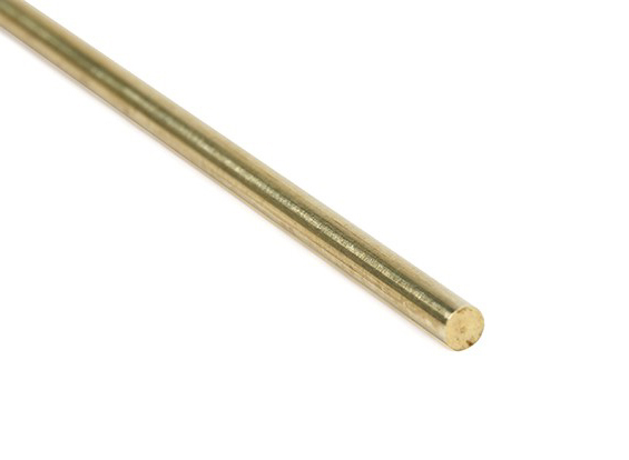 BRASS ROUND TUBE 6mm OD x .44mm Wall x 300mm (12) 2pc