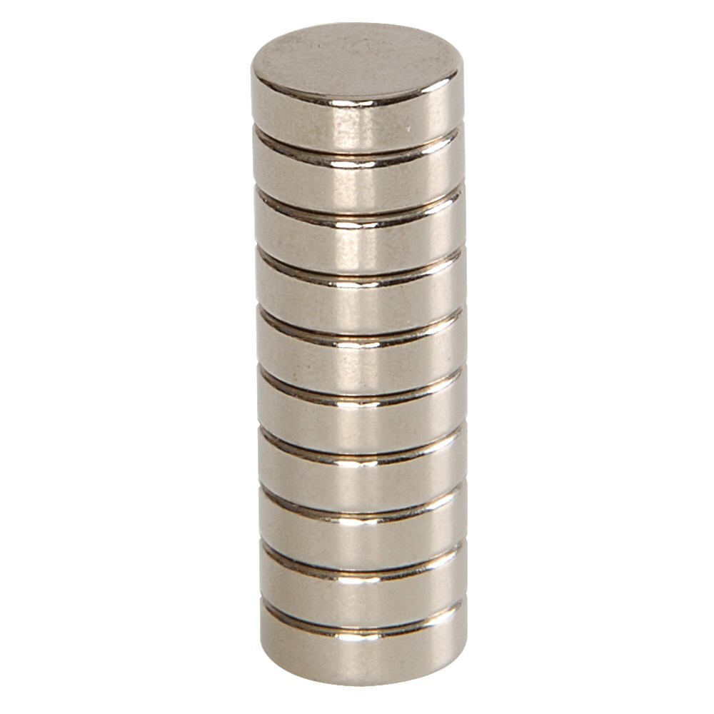 Rare Earth Magnets 10mm X 3mm Pk 10 Rare Earth Magnets 10mm X 3mm Pk 10