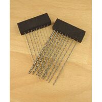 18pc Extra Long HSS Twist Drill Set - 0.5 to 3mm