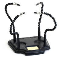 Third Hand PCB Holder Tool with 4 Clips and Heavy Base
