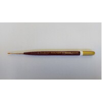 MICRON MINI SYNTHETIC BRUSH SHADER FLAT #6/0