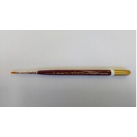 MICRON MINI SYNTHETIC BRUSH SHADER FLAT #2/0