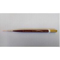 MICRON MINI SYNTHETIC BRUSH X-LONG DETAIL #10/0