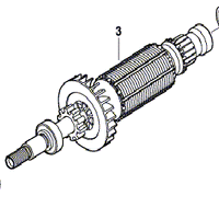 Dremel Armature for Model 4300 & 4250 (1604010B73)