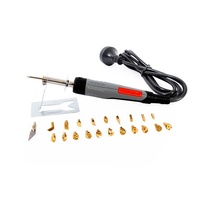 Wood Burning tool kit for Pyrography - 22pc