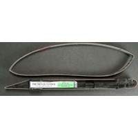 Black DETAIL SANDER Stick w/500 Grit Belt 6.35mm x 150mm
