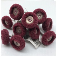 Abrasive Buff Wheel - 400 Grit x 24mm 10pc