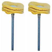 Leather Polishing bit. 22mm wheel, 2 pcs