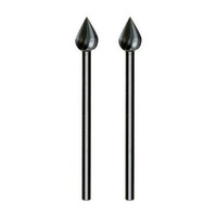 '6mm Flame' MILLING BITS - Pkt of 2