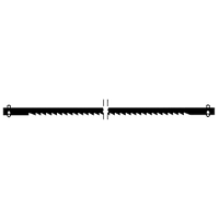 'Fine' 25 TPI - SCROLL SAW BLADES - Pkt of 12