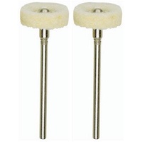  Felt Polishing bit. 16x3mm wheel, 2 pcs