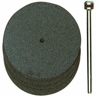 Cutting disc, corundum, 38 x 0.7mm, 5 pcs with arbor