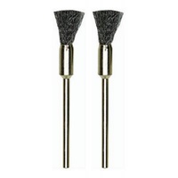 Proxxon steel brush bit. 8mm, 2 pcs