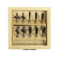 Proxxon HSS Router Bit Set, 10 pcs