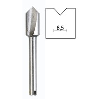 Proxxon HSS V-Slot Cutter Router Bit 6.5mm