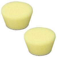Proxxon Professional Polishing Sponges Medium Yellow 2pc
