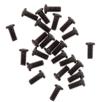2.0 x 8mm x 0.4 Panhead Screw, Black (100/pkg)