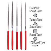 Fine Point Diamond Needle File Set
