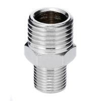 Hose Connector 1/8" Male to 1/4" Male BSP