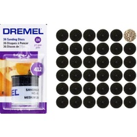 Dremel Medium Sanding Discs #412 Pk of 36