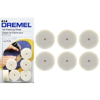Dremel 425-02 1 in. Emery Impregnated Polishing Wheels (2-Pack)