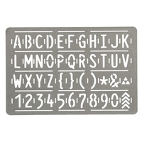 HotStamps for Woodburning Tool, Uppercase Letters
