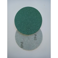 Hook and Loop backed abrasive discs - 125mm x 40 grit