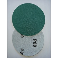 Hook and Loop backed abrasive discs - 125mm x 80 grit