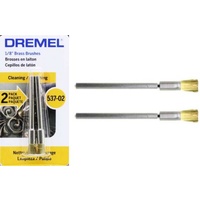 Dremel 537-02 - 2pc Brass END Brushes