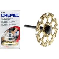 Dremel 32mm Carbide Cutting/Shaping Wheel #543