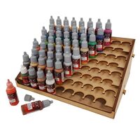 Paint Rack 25mm - Holds 72 Bottles