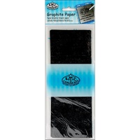 Graphite sheets for Design Transfer 330mm x 228mm (pk 4) Dark Grey