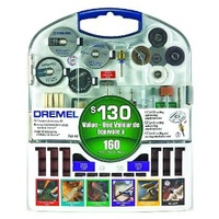 Dremel 160pce Accessory Set in Storage Case 710-02