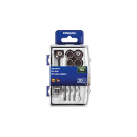 Dremel 733-01 20 PC Wood Working Rotary Accessory Micro Kit