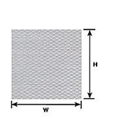 HO Scale Tread Plate 2Pcs