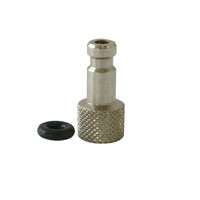 Quick Disconnect - Paasche Hex Male Adaptor With Gasket