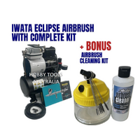 IWATA Eclipse Airbrush With Complete Kit