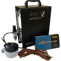 Airbrushing Kit Includes HP.CP Iwata - (Super Quiet)