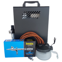 Airbrushing Kit Includes HP.BP Iwata - (Super Quiet)