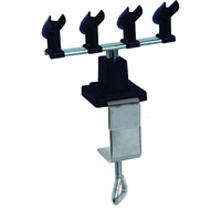 Airbrush holder - suits 4 gravity feed