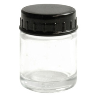 Glass 24ml Airbrush Jars