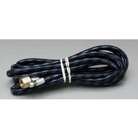 Air hose braided (Paasche) 1.9m with couplings M32 x 1/4"